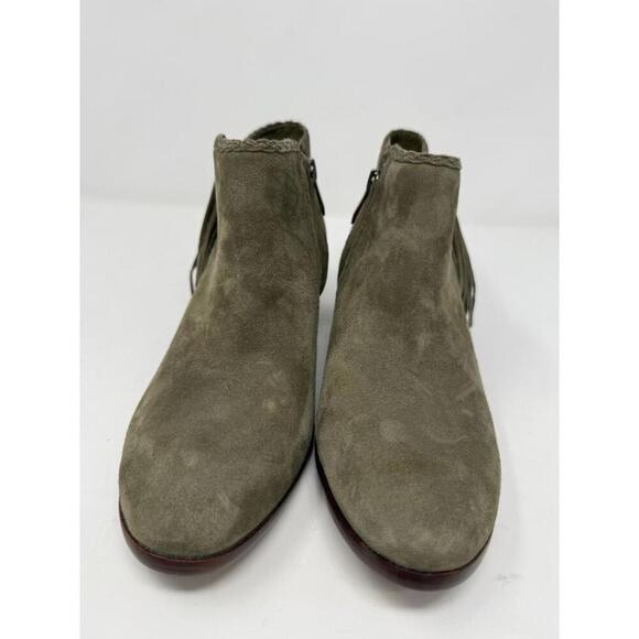 Sam Edelman - Booties- Olive w/Fringe - Size 8- NWT - Picture 3 of 9